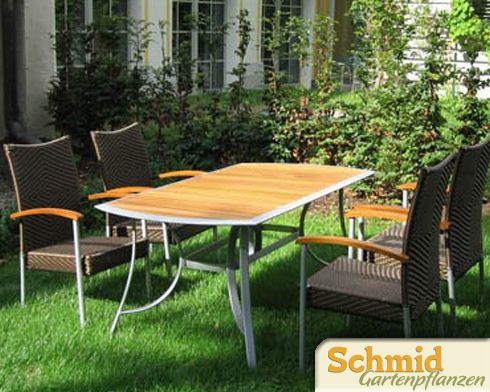 Gartenm�bel - 5 teilige Gartenm�bel Garnitur Sidney